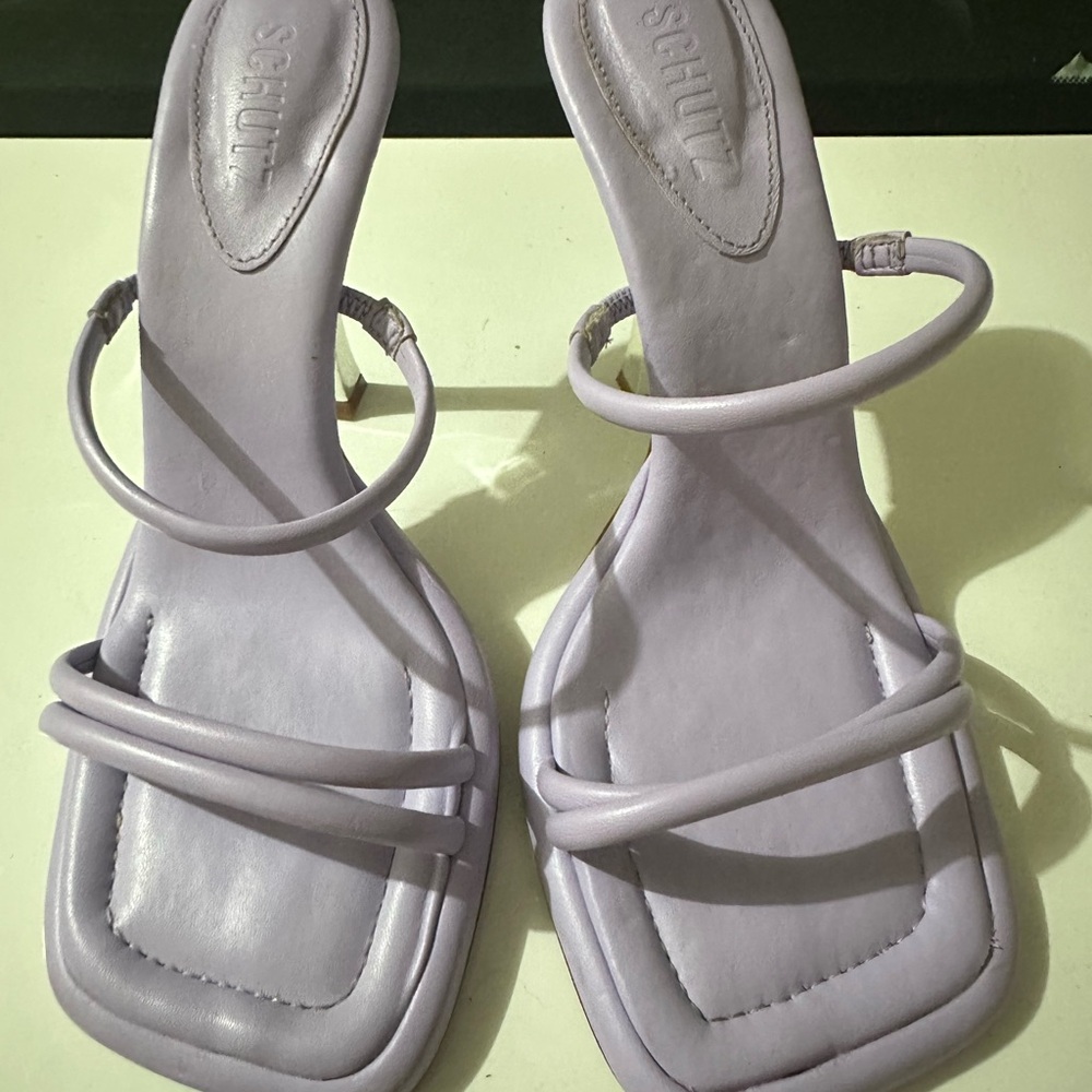 SCHUTZ Women's Light Purple Sandals